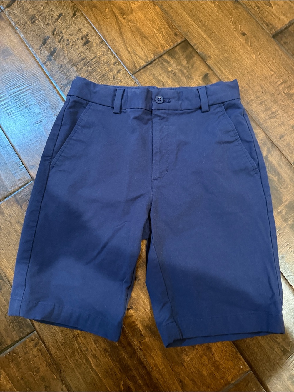Vineyard Vines Boys Navy Blue Chino Shorts